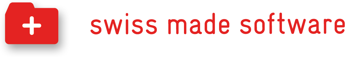 Swissmade software logo - mit Absprung zur webcloud7 SMS site